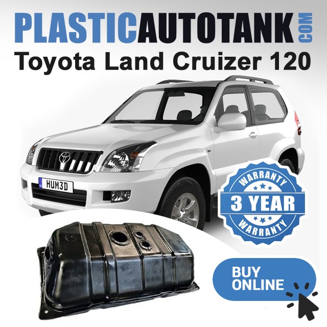Tanque de combustible de plástico - Toyota Land Cruiser Prado 120 (3-puerta) – Diésel/Gasolina