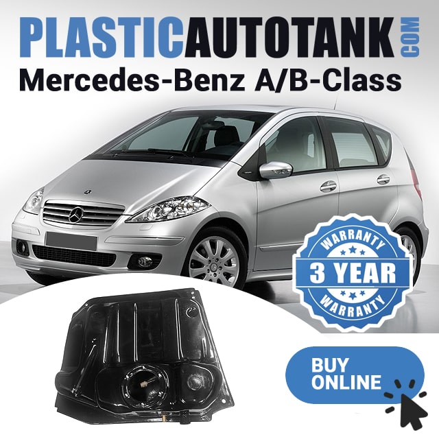Kunststoff-Kraftstofftank – Mercedes-Benz A-Class (W169) and B-Class (W245), 2004-2012 Benzin/Diesel