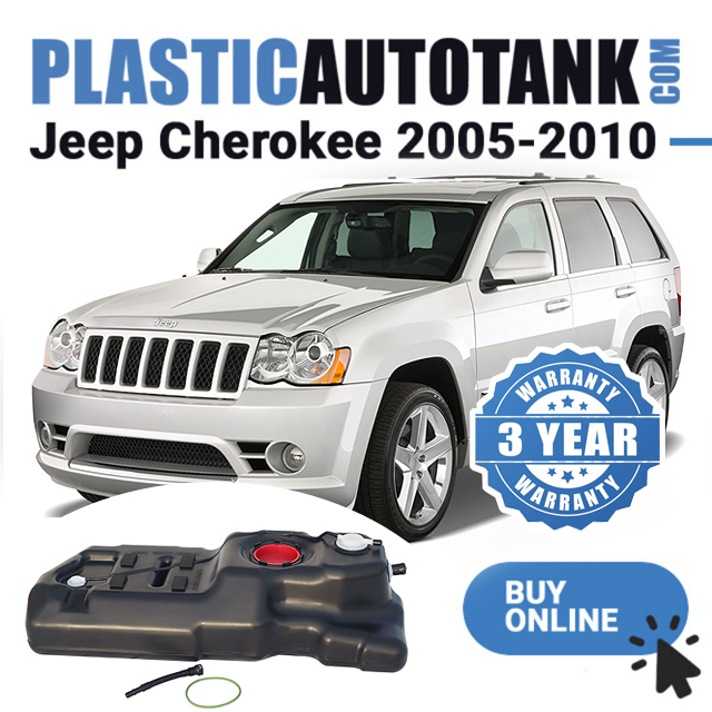 Tanque de combustible de plástico (HDPE) - Jeep Grand Cherokee 2005-2010 3.0 CRD Diesel