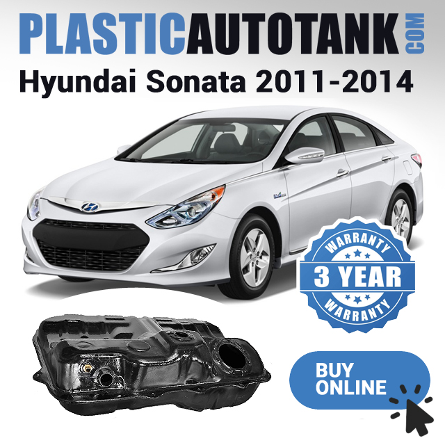 Tanque de combustible de plástico – Hyundai Sonata 2011-2014 Diésel-Gasolina