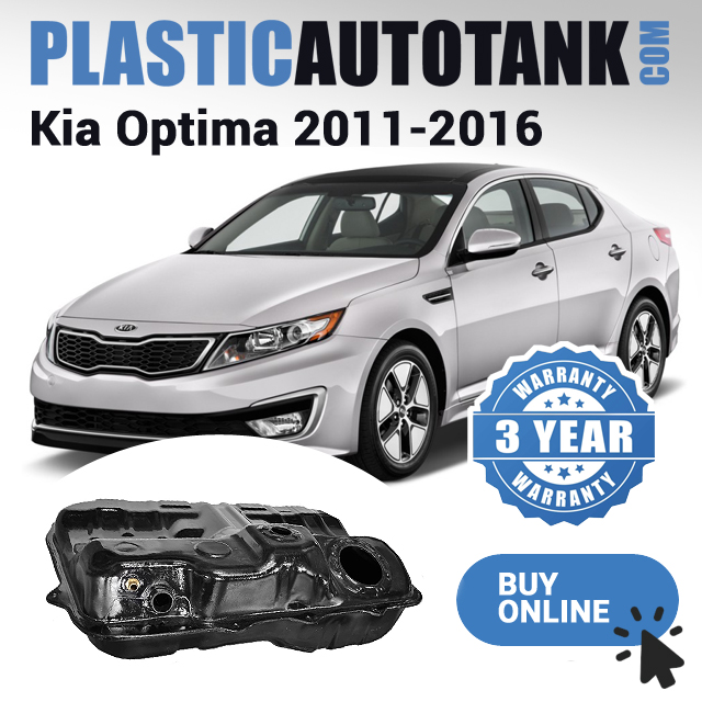 Tanque de combustible de plástico – Kia Optima 2011-2016 Diésel-Gasolina